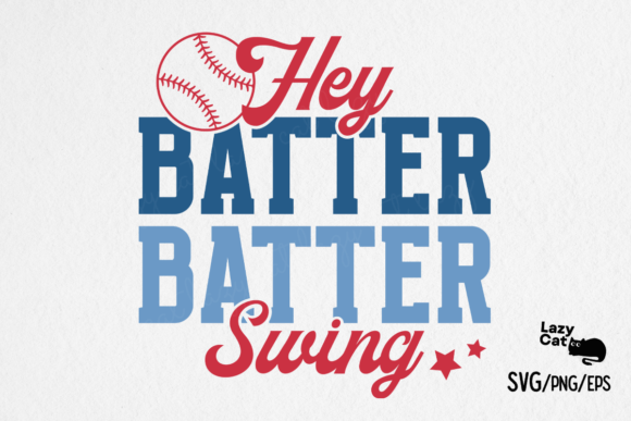 Baseball Hey Batter Swing SVG PNG Review