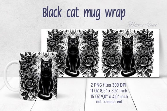 Black Cat in Flowers Embroidery Design Review