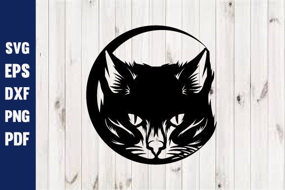 Black Cat Wall Art Decor Laser Cut DXF Review
