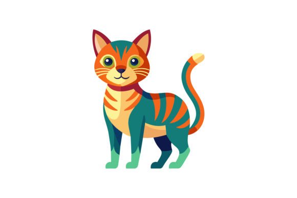 Cat Flak Art Style Illustration Review