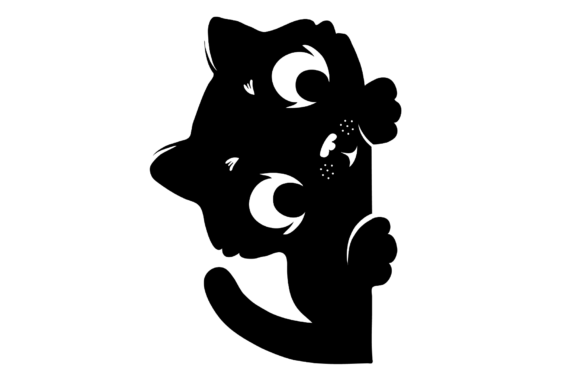 Curious Cat Silhouette Review for Embroidery Projects
