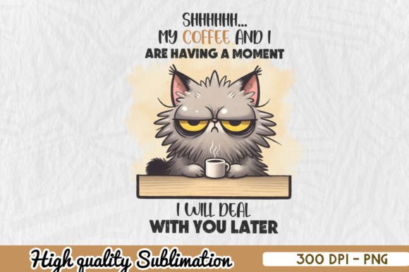 I Will Deal with You Later Funny Cat PNG