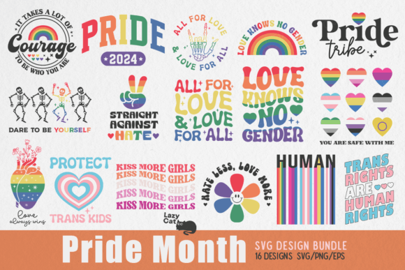 Pride Month SVG Bundle Review