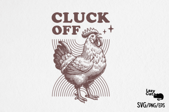 Retro Funny Sarcastic Animal Chicken SVG Review