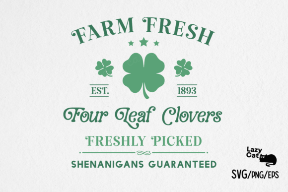 Retro St. Patrick’s Day 4 Leaf Clover SVG Review