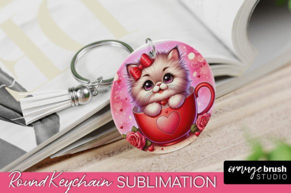 Valentine Cat Keychain Design Review