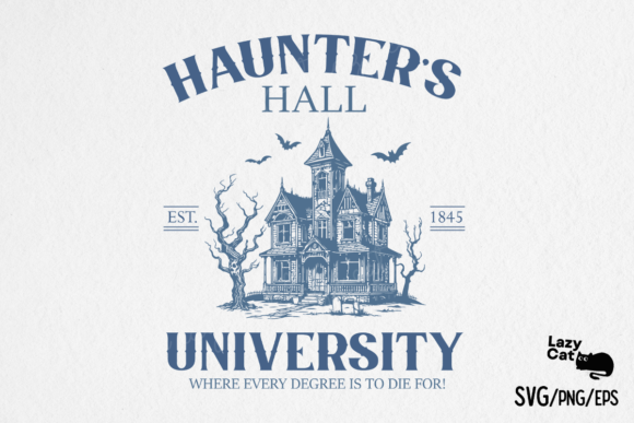 Vintage Halloween Haunt University SVG Review