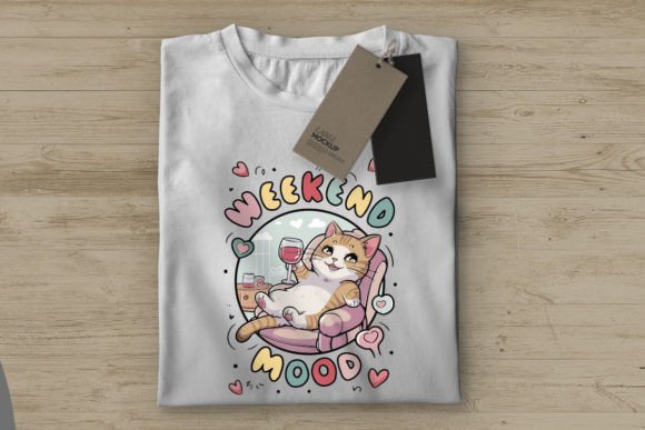 Weekend Mood Cat Lover Shirt Design Review